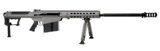 Barrett Firearms M107A1-S 50 BMG Semi-Auto Rifle - 29" - Tungsten Grey